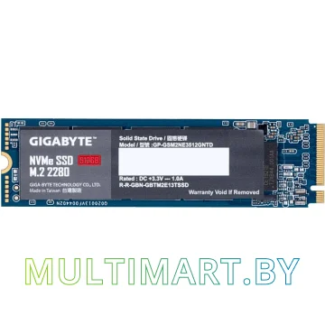 SSD диск Gigabyte NVMe 512GB (GP-GSM2NE3512GNTD)